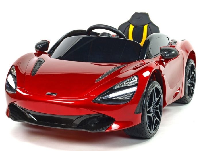 Kinderauto-Kinder-Elektroauto-McLaren-1-Sitzer-2x45w-weinrot-lackiert