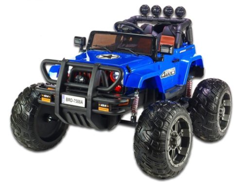 Kinderauto-Kinder-Elektroauto-Jepp-Monster-Truck-24V-2x200W-1-Sitzer-blau