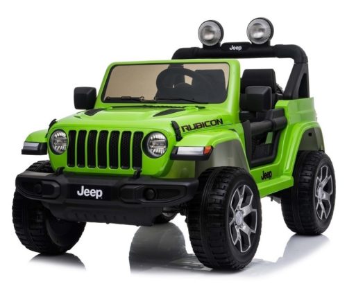 Kinderauto-Kinder-Elektroauto-Jepp-Wrangler-Rubicon-4x45W-2-Sitzer-grün-lackiert