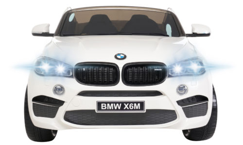 Kinderauto-Kinder-Elektroauto-BMW-X6M-XXL-2x120W-2-Sitzer-weiß