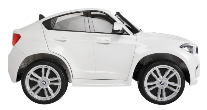 Kinderauto-Kinder-Elektroauto-BMW-X6M-XXL-2x120W-2-Sitzer-weiß