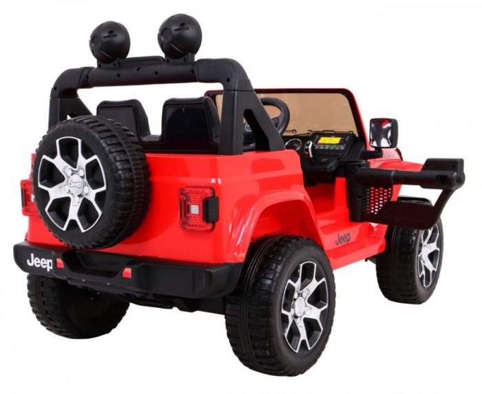 Kinderauto-Kinder-Elektroauto-Jepp-Wrangler-Rubicon-4x45W-2-Sitzer-rot-lackiert