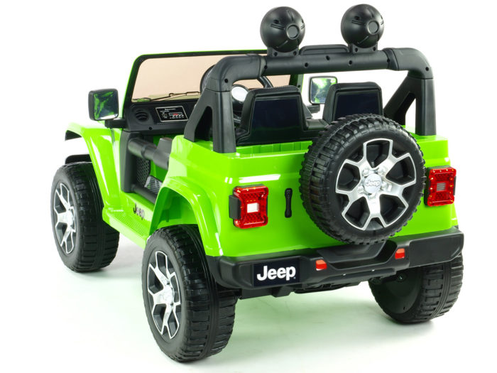 Kinderauto-Kinder-Elektroauto-Jepp-Wrangler-Rubicon-4x45W-2-Sitzer-grün-lackiert