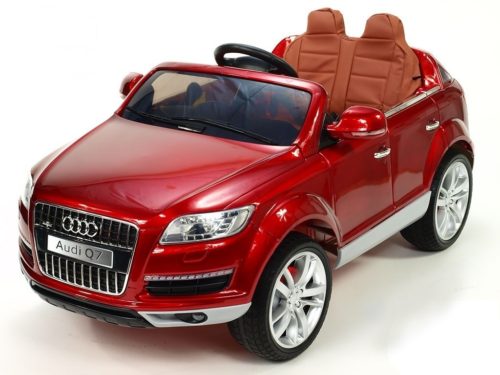 Kinderauto-Kinder-Elektroauto-Audi Q7-XL-1-Sitzer-2x45W-weinrot-lackiert