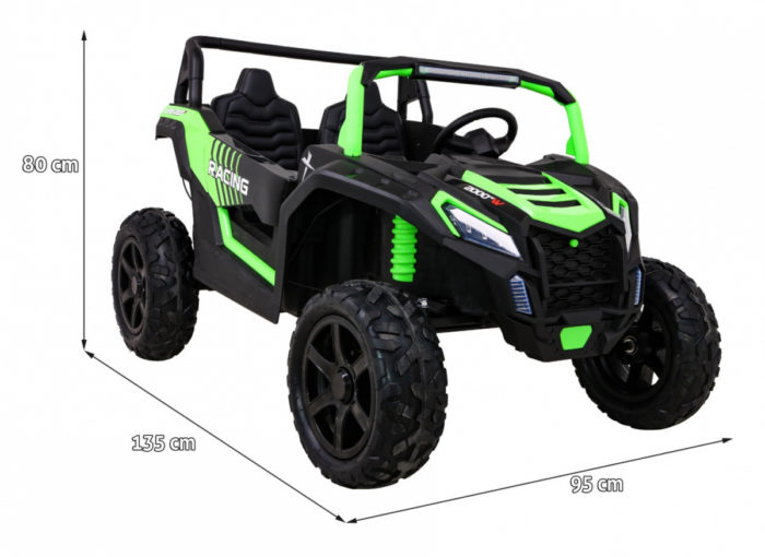Kinderauto-Kinder-Elektroauto-High-Speed-UTV-Buggy-2000ME-grün