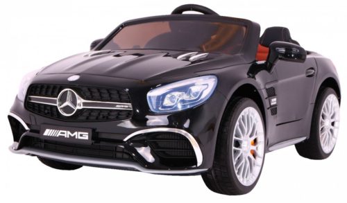Kinderauto-Kinder-Elektroauto-Mercedes-SL65-Luxus-2x35W-schwarz-lackiert