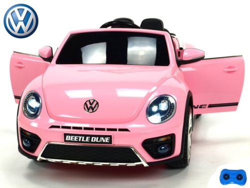 Kinderauto-Kinder-Elektroauto-VW-Beetle-Dune-2x45W-pink-lackiert