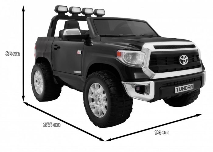 Kinderauto-Kinder-Elektroauto-Toyota-Tundra-XXXL-2-Sitzer-24V-2x200W-schwarz-Maße