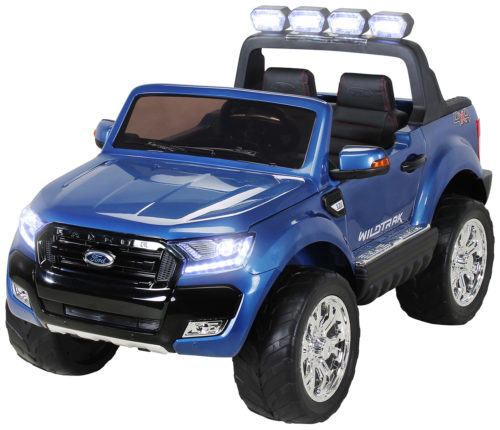 Kinderauto-Kinder-Elektroauto-Ford-Ranger-Wildtrak-MP4-2018-4x45W-blau-lackiert