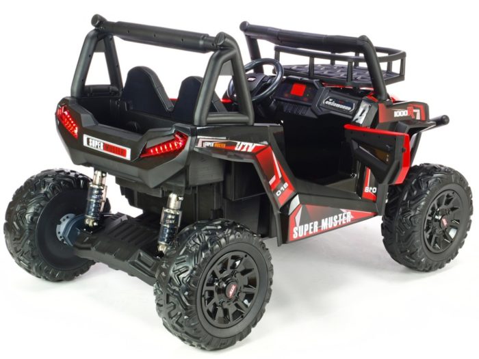 Kinderauto-Kinder-Elektroauto-UTV-Buggy-Super-Muster-1000R-2-Sitzer-24V-2x200W-rot