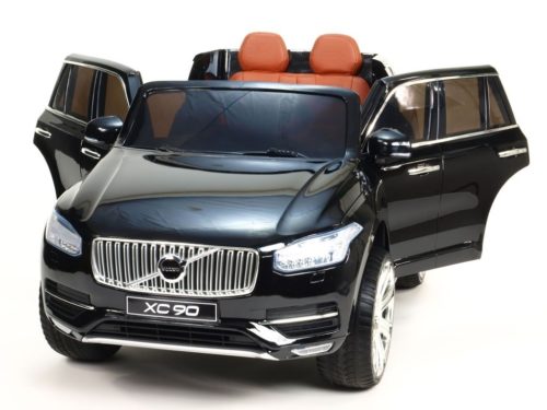 Kinderauto-Kinder-Elektroauto-Volvo-XC90-2x45W-schwarz-lackiert