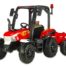 Traktor Bulldog für Kinder mit 24V und 400W rot