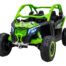 Buggy Maverick Can-Am Turbo RR 24V mit 4x200W total 800W 2-Sitzer für 2 Kinder mit EVA Reifen in grün