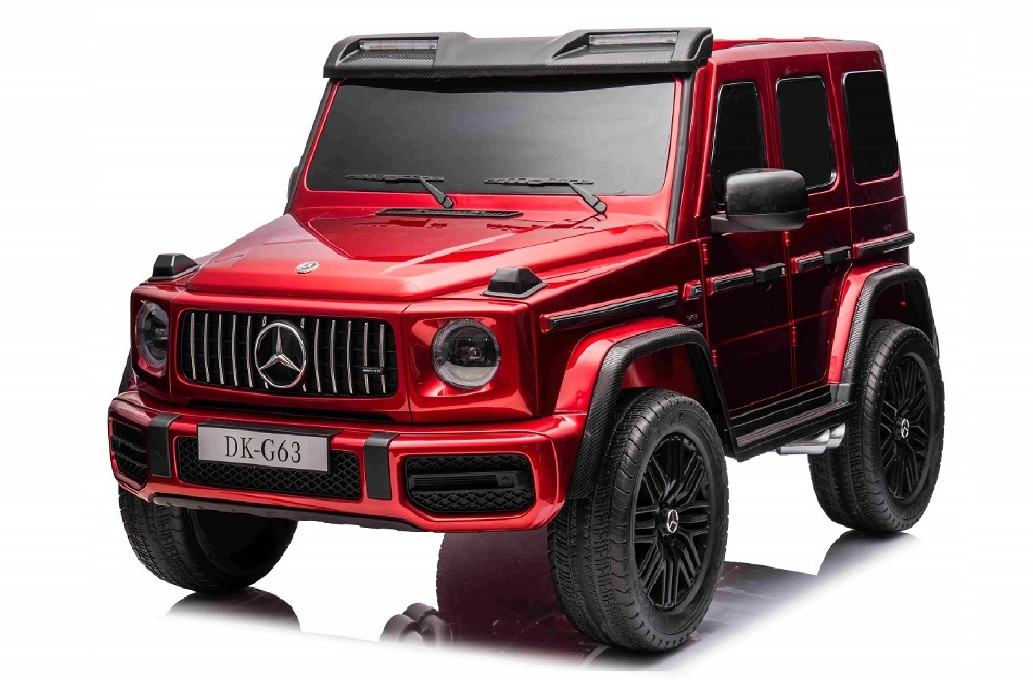 Mercedes G63 XXL 24V 800W 2-Sitzer weinrot lackiert