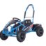 Kinder Go-Kart Maighty 1000W Motor 48V 12H Batterie Luftreifen und Hydraulikbremse blau