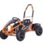 Kinder Go-Kart Maighty 1000W Motor 48V 12H Batterie Luftreifen und Hydraulikbremse orange