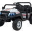 Pick-Up Golf Champion Car 2-Sitzer mit 24V und 400W mit Ledersitz und EVA Reifen - weiß