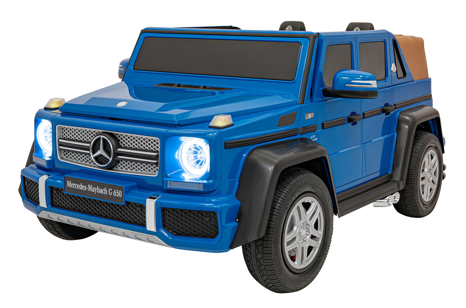 Mercedes Benz Maybach XXl MP4 High Speed 15KMh 2-Sitzer blau Kinderauto Kinder Elektroauto