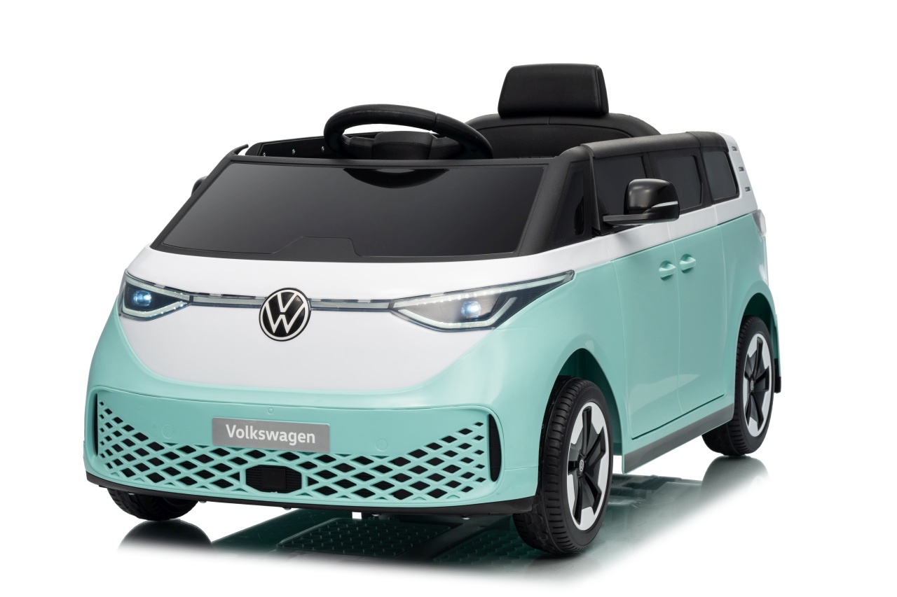 Volkswagen VW ID BUZZ Kinderauto Kinder Elektroauto 2x45W in hellblau