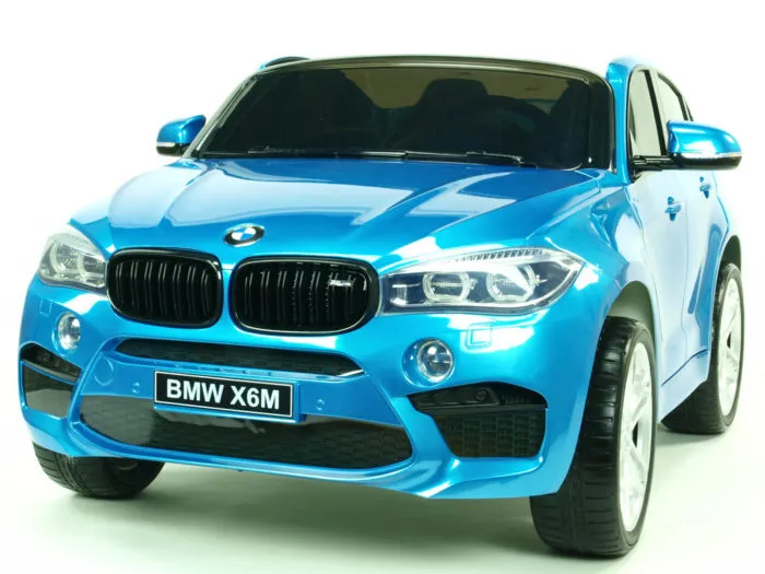 Kinderauto-Kinder-Elektroauto-BMW-X6M-XXL-2x120W-2-Sitzer-blau-lackiert