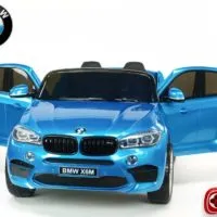 Kinderauto-Kinder-Elektroauto-BMW-X6M-XXL-2x120W-2-Sitzer-blau-lackiert