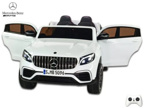 Kinderauto-Kinder-Elektroauto-Mercedes-GLC-63S-2-Sitzer-4x45w-weiß
