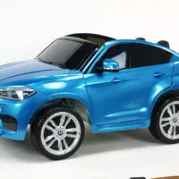 Kinderauto-Kinder-Elektroauto-BMW-X6M-XXL-2x120W-2-Sitzer-blau-lackiert