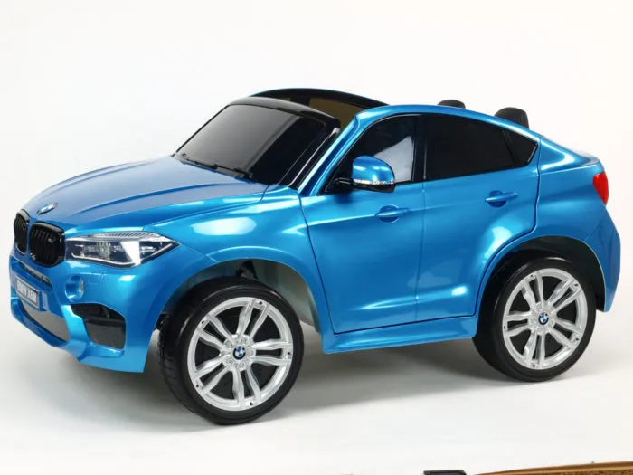 Kinderauto-Kinder-Elektroauto-BMW-X6M-XXL-2x120W-2-Sitzer-blau-lackiert