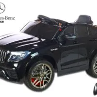Kinderauto-Kinder-Elektroauto-Mercedes-GLC-63S-1-Sitzer-2x35w-schwarz-lackiert