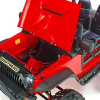 Kinderauto-Kinder-Elektroauto-Brothers-Geländewagen-24V-2x200W-1-Sitzer-rot