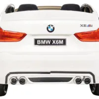Kinderauto-Kinder-Elektroauto-BMW-X6M-XXL-2x120W-2-Sitzer-weiß