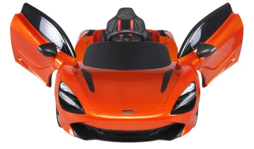 Kinderauto-Kinder-Elektroauto-McLaren-1-Sitzer-2x45w-orange-lackiert