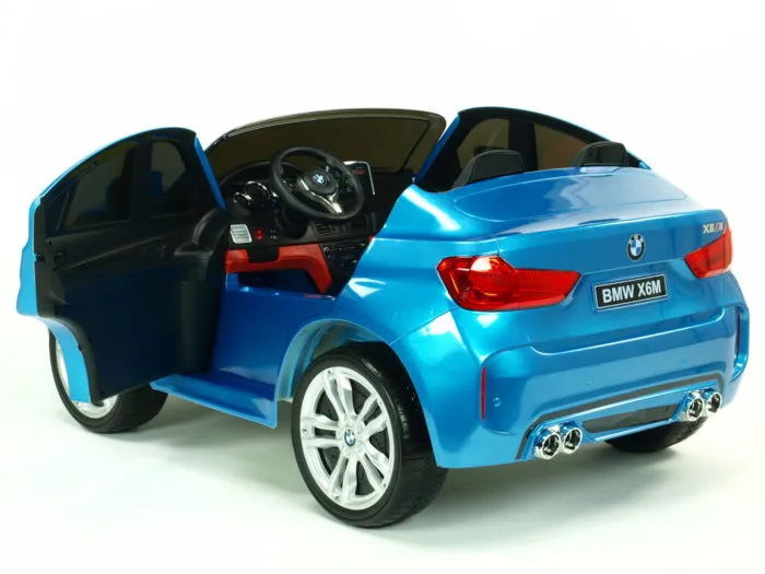 Kinderauto-Kinder-Elektroauto-BMW-X6M-XXL-2x120W-2-Sitzer-blau-lackiert