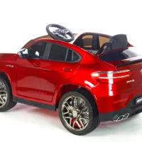Kinderauto-Kinder-Elektroauto-Mercedes-GLC-63S-1-Sitzer-2x35w-weinrot-lackiert
