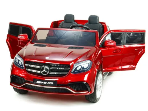 Kinderauto-Kinder-Elektroauto-Mercedes-GLS63-2-Sitzer-4x45w-weinrot-lackiert