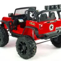 Kinderauto-Kinder-Elektroauto-Brothers-Geländewagen-24V-2x200W-1-Sitzer-rot