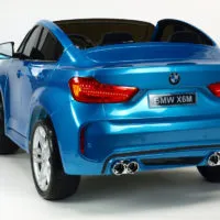 Kinderauto-Kinder-Elektroauto-BMW-X6M-XXL-2x120W-2-Sitzer-blau-lackiert