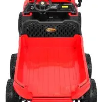 Kinderauto-Kinder-Elektroauto-Raider-Dreiachs-Kipper-XXL-24V-4x200W-2-Sitzer-rot-Ladefläche