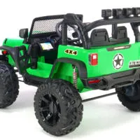 Kinderauto-Kinder-Elektroauto-Brothers-Geländewagen-24V-2x200W-1-Sitzer-grün