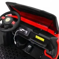 Kinderauto-Kinder-Elektroauto-Raider-Dreiachs-Kipper-XXL-24V-4x200W-2-Sitzer-rot