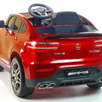 Kinderauto-Kinder-Elektroauto-Mercedes-GLC-63S-1-Sitzer-2x35w-weinrot-lackiert