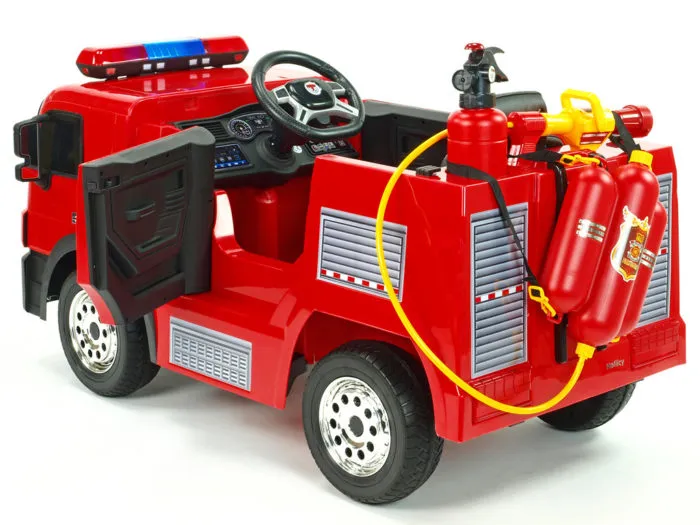 Kinderauto-Kinder-Elektroauto-Fernbedienung-Feuerwehr-Europa-2x45W