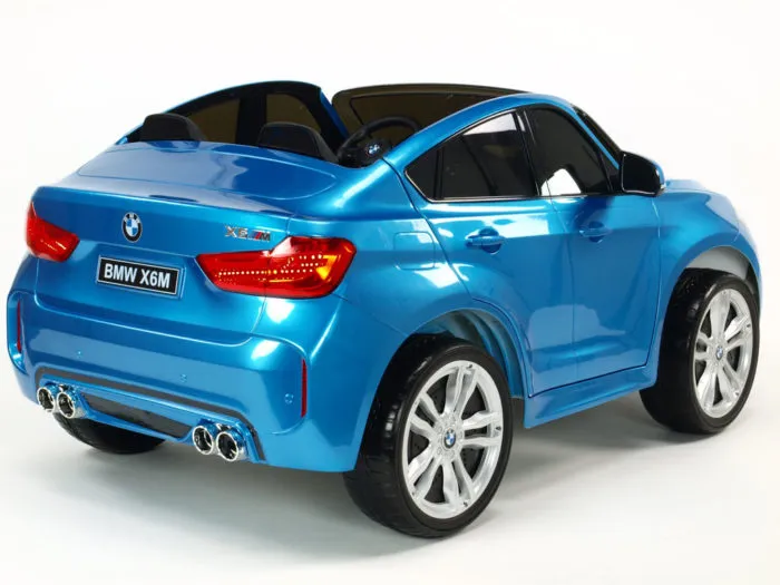Kinderauto-Kinder-Elektroauto-BMW-X6M-XXL-2x120W-2-Sitzer-blau-lackiert