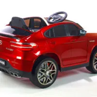 Kinderauto-Kinder-Elektroauto-Mercedes-GLC-63S-1-Sitzer-2x35w-weinrot-lackiert