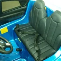 Kinderauto-Kinder-Elektroauto-BMW-X6M-XXL-2x120W-2-Sitzer-blau-lackiert-Ledersitz