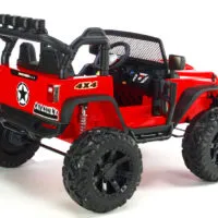 Kinderauto-Kinder-Elektroauto-Brothers-Geländewagen-24V-2x200W-1-Sitzer-rot