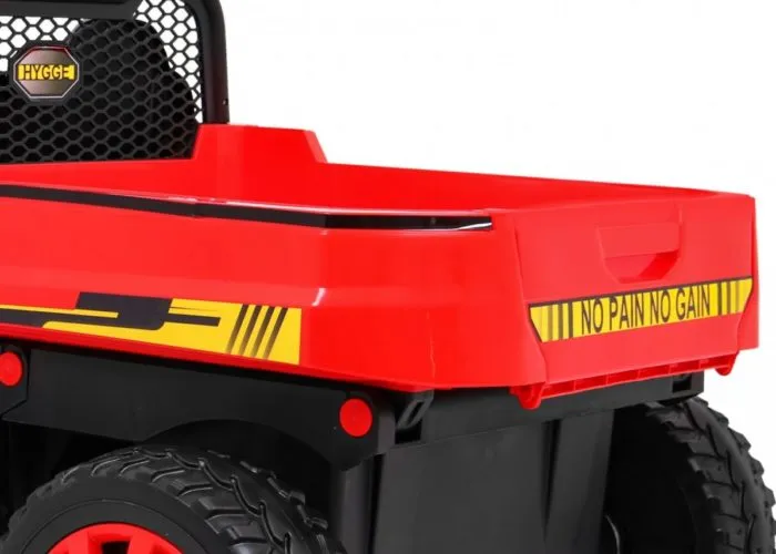 Kinderauto-Kinder-Elektroauto-Raider-Dreiachs-Kipper-XXL-24V-4x200W-2-Sitzer-rot