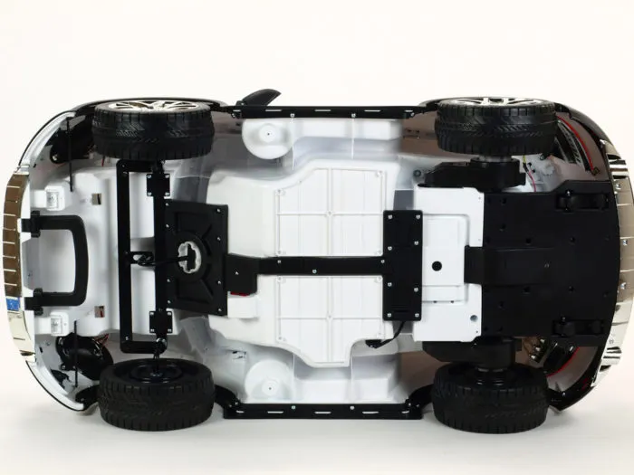 Kinderauto-Kinder-Elektroauto-VW-Beetle-Dune-2x45W-weiß-Unterboden