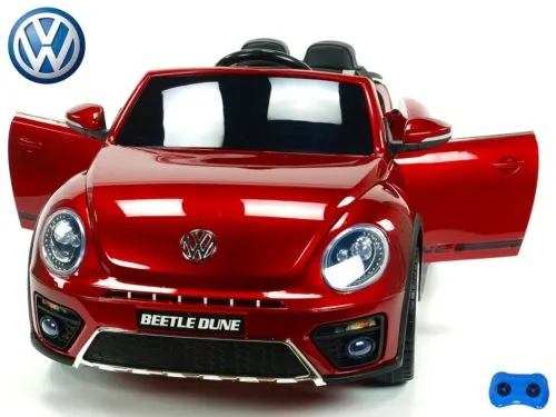 Kinderauto-Kinder-Elektroauto-VW-Beetle-Dune-weinrot-lackiert