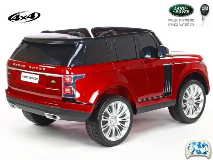 Kinderauto-Kinder-Elektroauto-Range-Rover-HSE-4x45W-2-Sitzer-weinrot-lackiert
